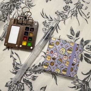 Pocket travel mini watercolor kit